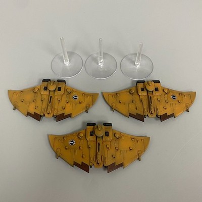 3 Tau Schutz Cruisers Battlefleet Gothic Warhammer 40K Forge World T' Au Bfg