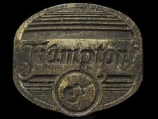 JI25152 CLASSIC VINTAGE 1970s  PETER FRAMPTON  ROCK MUSIC BRASSTONE BUCKLE