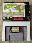 Boogerman A Pick and Flick Adventure Super Nintendo SNES Boxed No Manual Tested