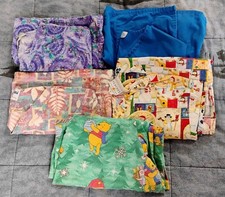 Shirt Lot Of 5 Women's Nurse Scrub Tops Short Sleeve Size Medium