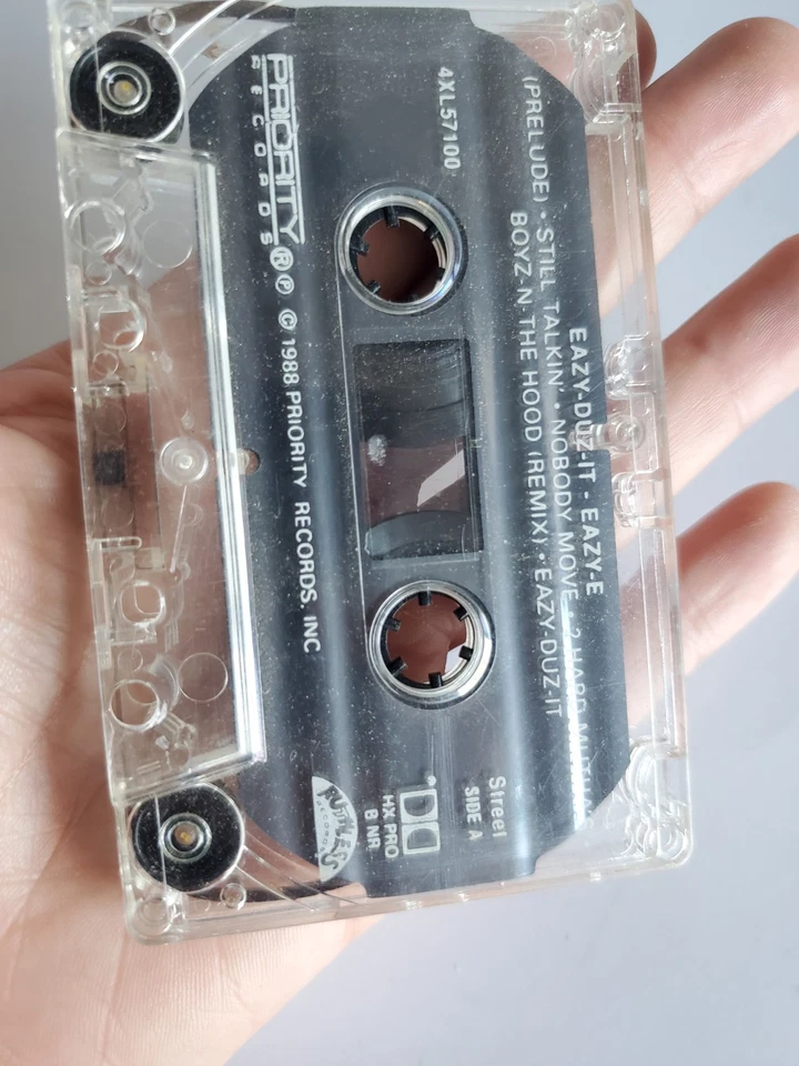 Eazy-Z : Eazy-Duz-It Cassette Tape 1988 Priority Records Ruthless Records - Image 4 of 4