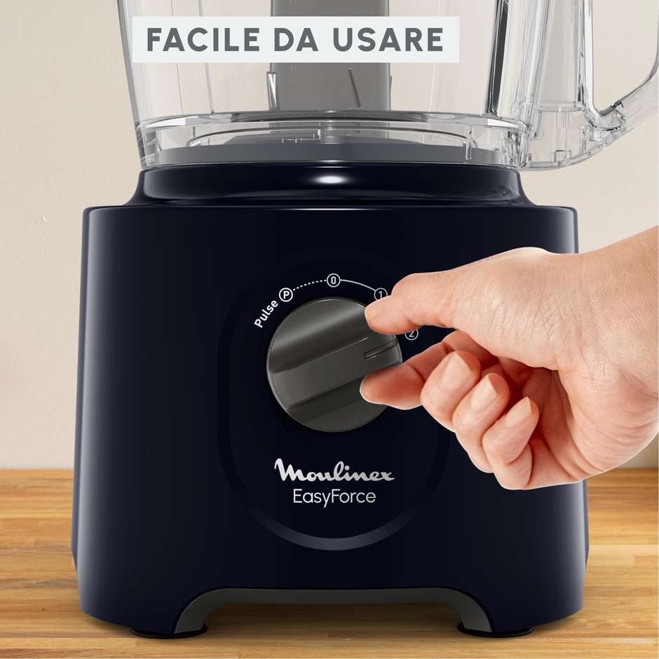 Moulinex FP2428 Easy Force, Robot da Cucina, 4 Accessori, 15 Funzioni foto 3