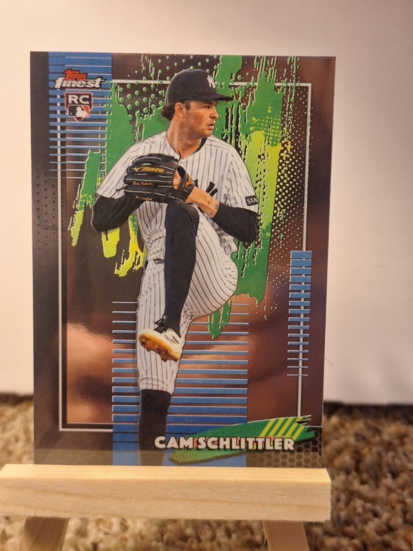 2026 Topps Finest Cam Schlittler New York Yankees Common RC #89 MLB Card- Rookie