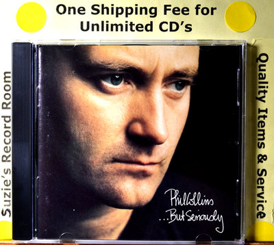 CD Phil Collins But Seriously #B EX+++ NICE COPY Another Day in Paradise COUPONS