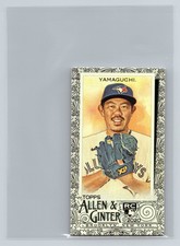 2020 Topps Allen & Ginter - Shun Yamaguchi #216 Rookie - Mini Black Border
