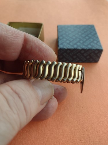 Vtg Flex 40's Disney Expansion Childs Donald Duck Sterling Silver Bracelet Rare - Picture 10 of 14
