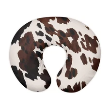 Brown Cow Print Breastfeeding Pillow Slipcover for Baby Nursing Pillow Cover Cud