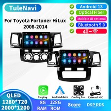 For Toyota Fortuner Hilux 2008-2014 Stereo Car Radio Carplay GPS Navi Multimedia