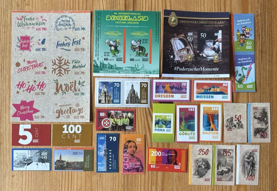 Briefmarken Privatpost Lot Sammlung Post Modern Dresden 2019 postfrisch ** - Bild 1 von 1