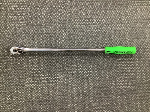 Cornwell Tools USA JR40L Green Soft Grip 18" Long 30 Tooth 3/8" Drive Ratchet