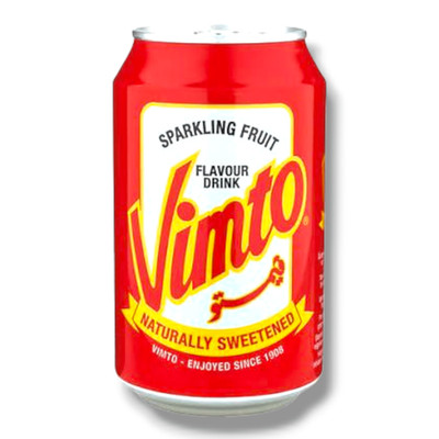 Vimto Sparkling 24 x 0,33l   Fruchtige Limonade mit Kultstatus