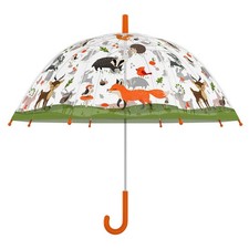 Esschert Design Kinder-Regenschirm Waldtiere,...