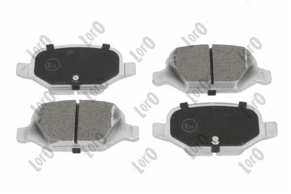 ABAKUS Disc Brake Pad Set 231-02-117 For Citroën Fiat Strength 100% Fit