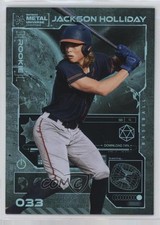 2023 Skybox Metal Universe Champions Aqua Jackson Holliday #033 0v7