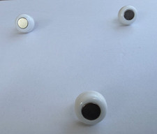 3 New KeySmart Key Catch Magnetic Key Hanger Fits Any Light Switch Cover White