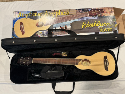 Washburn Rover Travel Guitar With Case and Original Packaging