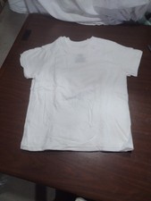 5 Boys Hanes Comfort soft White Size S T-shirts Short Sleeve