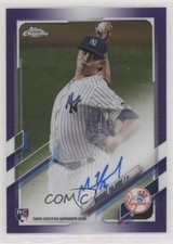 2021 Topps Chrome Rookie Purple Refractor 127/250 Miguel Yajure #RA-MY Auto 0u9f