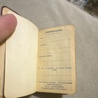 Karl Hutter, Inc. 1917 Pocket Calendar Address Book Notebook NYC Burgundy Gold — photo 3