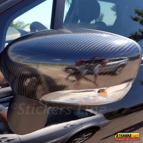 Pellicola adesiva CARBONIO NERO lucido 5D cm 50x200 car wrapping auto moto - Foto 5 di 11