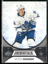 2021-22 Upper Deck Credentials #41 Mitch Marner Toronto Maple Leafs Hockey Card