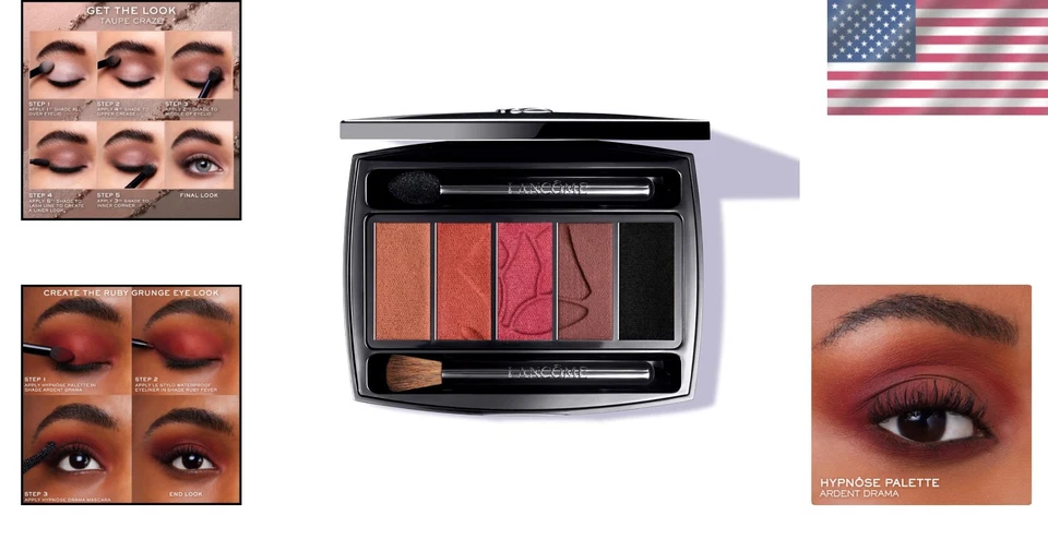 Paleta de sombras de ojos a prueba de escamas y manchas - Drama ardiente Foto 2 de 4