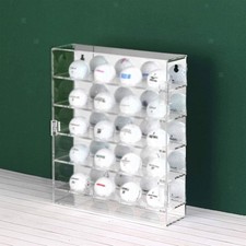 Golf Ball Display Case Equipment Holder