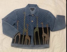 New Direction Women s Vintage Quilted Denim J...