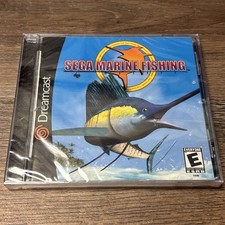 NEW Sega Marine Fishing Sega Dreamcast Vintage 2000 Game New Sealed