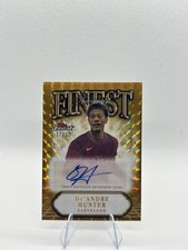 2024-25 Topps Finest De'Andre Hunter Gold Geometric Finest Autographs /50 #FA-DH