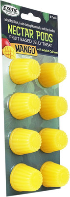 Nectar Pods (Honey) - Calcium-Fortified Jelly Fruit Treat - Sugar Gliders, Marmo