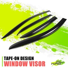 4Pcs Window Visors Sun Guard Rain Deflector Vent Shade for Chevy Equinox 18-24