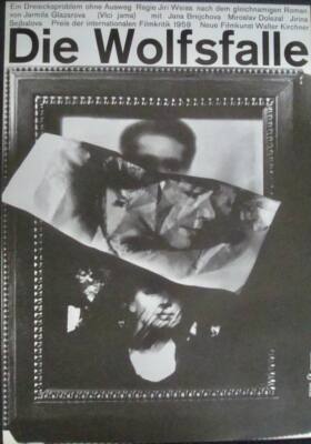 WOLF TRAP VICI JAMA German A1 movie poster HANS HILLMANN JIRI WEISS 1962 (1957)