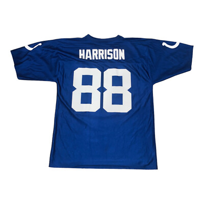 Maillot de football Reebok avec logo brodé Marvin Harrison des
