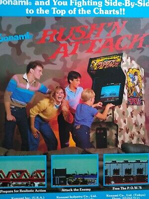 Rush N Attack Arcade Cabinet