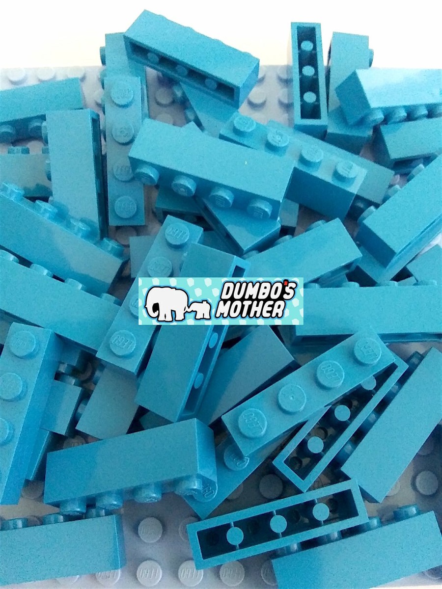 Blue Border chocoNekoβ Lego 1x4 Bricks Brick Friends Colors Azure Magenta Lavender Purple