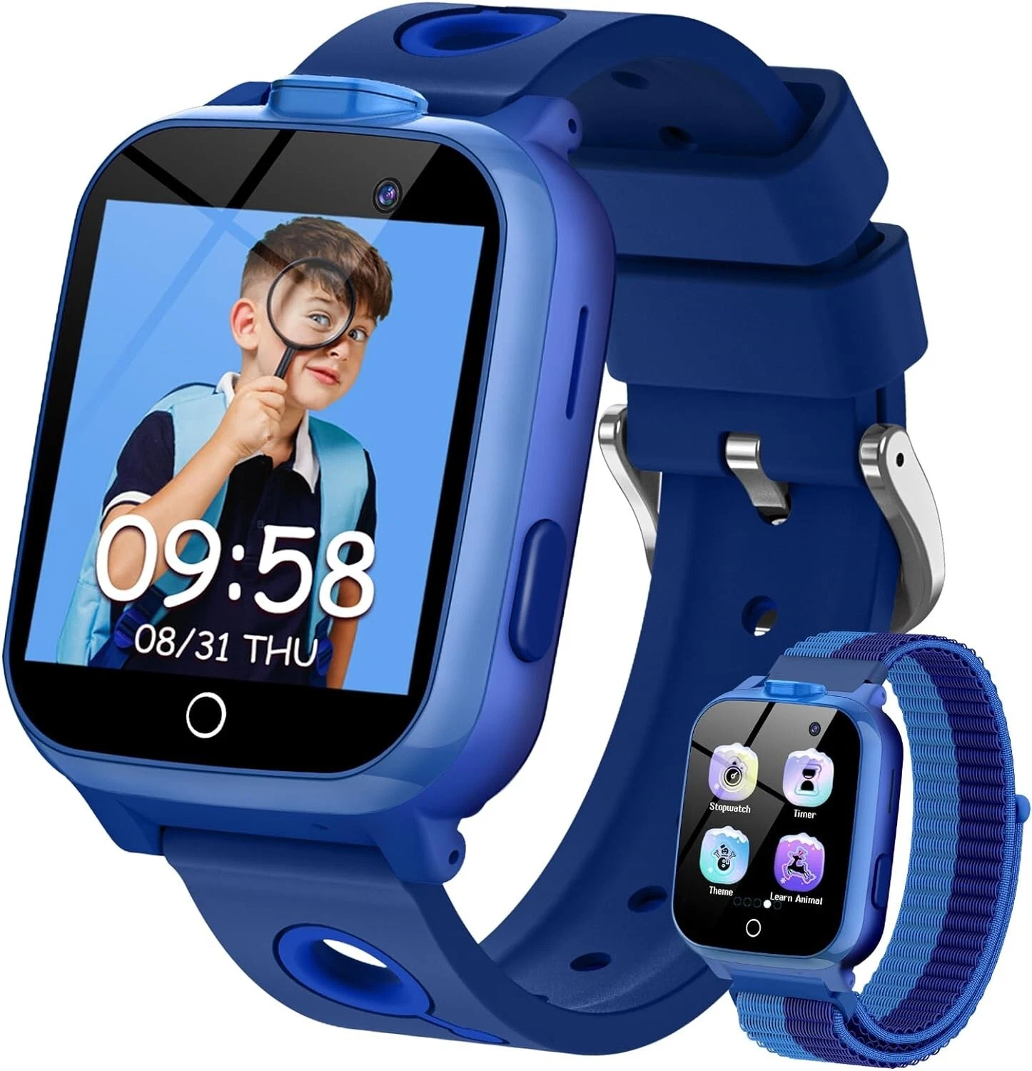 Smart Watch Kids with Phone Function Wristwatch Smart Watch SOS Watch for Android
