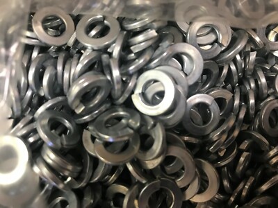 1/4'' BOLT SIZE SPLIT LOCK WASHER ZINC PLATED - 100PC