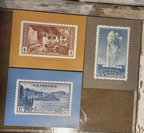 Estampillas de Parque Nacional Centenario 15 ampliaciones adecuadas para enmarcar 8,5" X 11" - Imagen 15 de 19