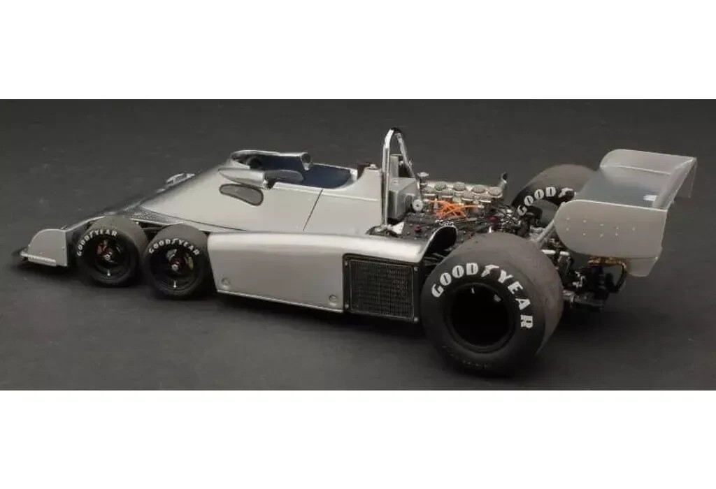 1/18エグゾト/ティレルP34Ford 1/18 Exoto Tyrrell Ford P34 Aluminum Silver w/ Box From