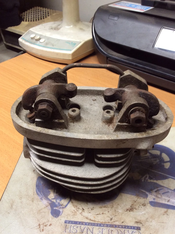Classic Vintage Cylinder Head Bsa Triumph Villiers Etc Nos? Used? (B3) - Image 3 of 4