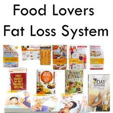 Provida Food Lovers Fat Loss System Weight Exercise DVD Guides Journals Program