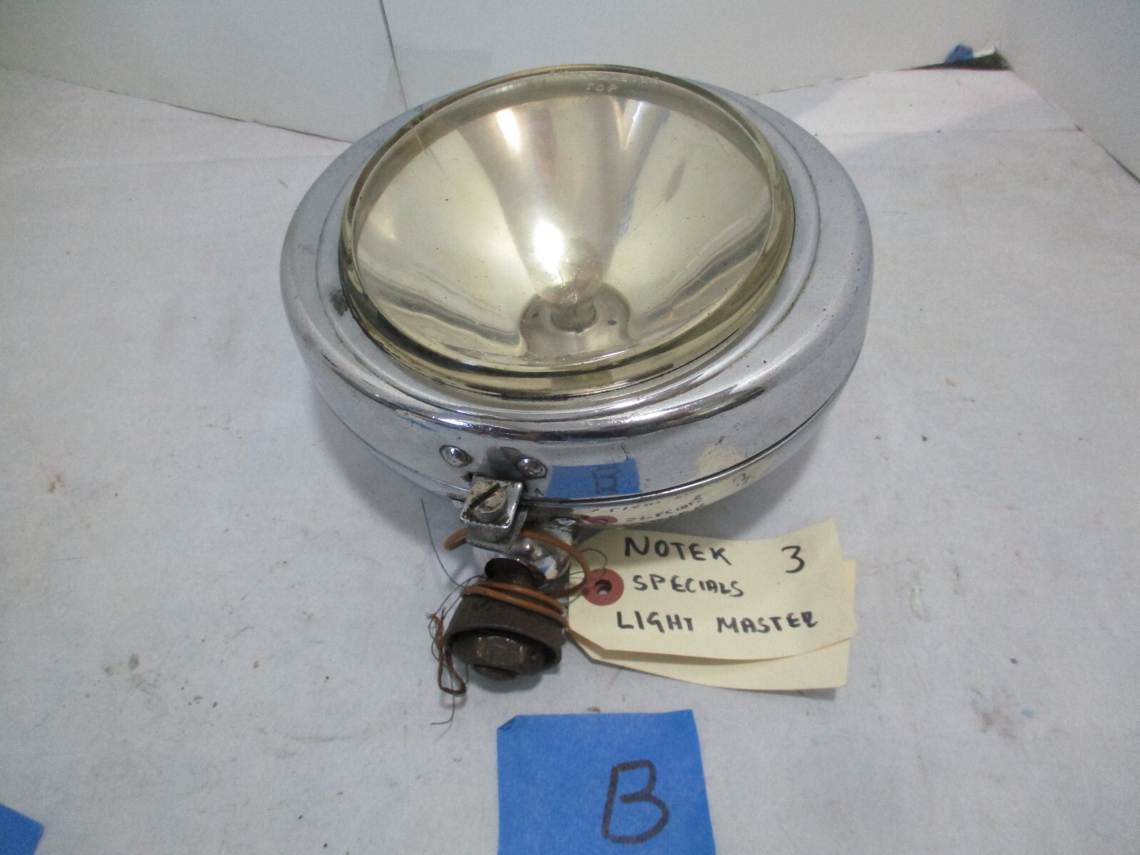 NOTEK 8" spot light Isotta-Fraschini Rolls-Royce Bugatti Lagonda Delage Bentley
