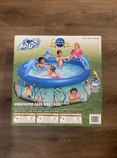 Bestway Kids 8' Inflatable Above Ground Swimming Pool Oasis Spray Pool H2OGO!