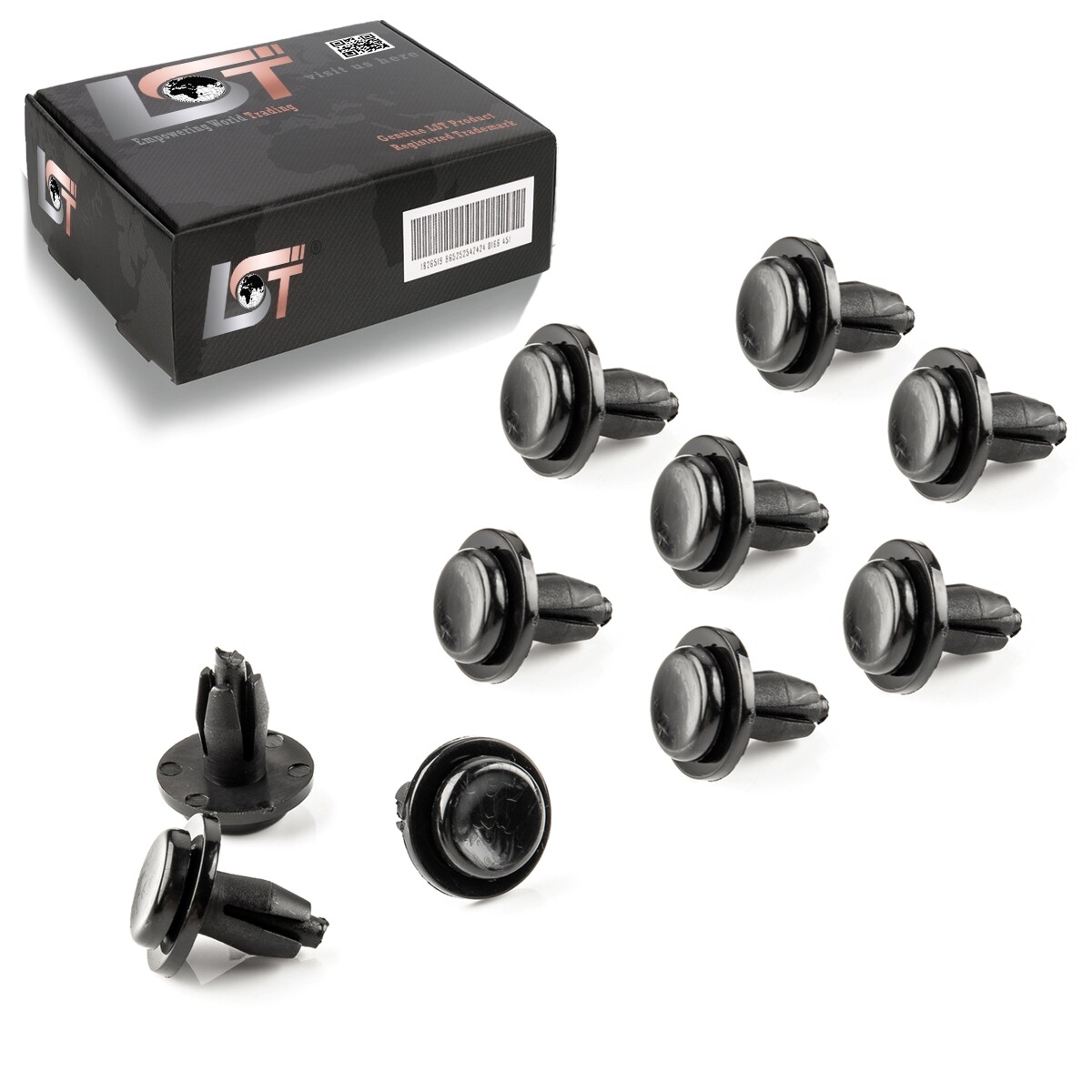 10x Bumpers Front Bumpers Rivets for Peugeot