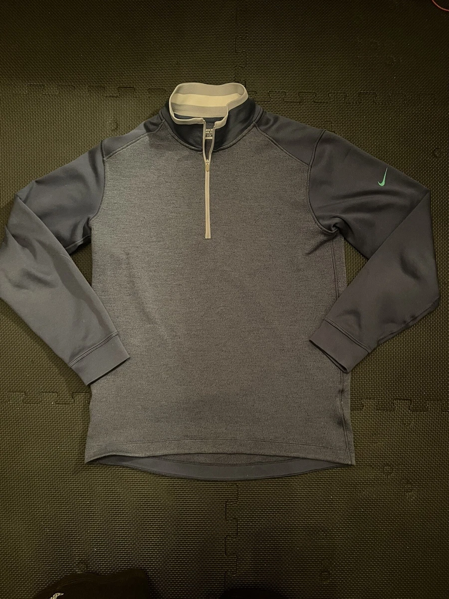 Nike Golf Tour Performance Dri Fit long sleeve 1 2 zip pull over