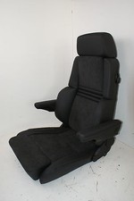 RECARO ORTHOPÄD 94 LEDER-ALCANTARA NEU BEZOGEN SCHWARZ