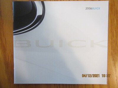 2006 Buick Full Line Sales Brochure Folder NOS Excellent Condition