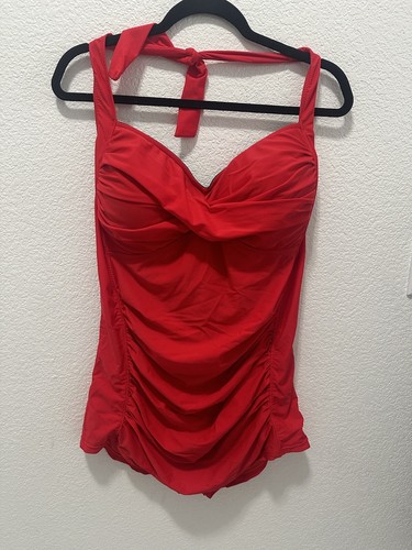 3x red swimsuit