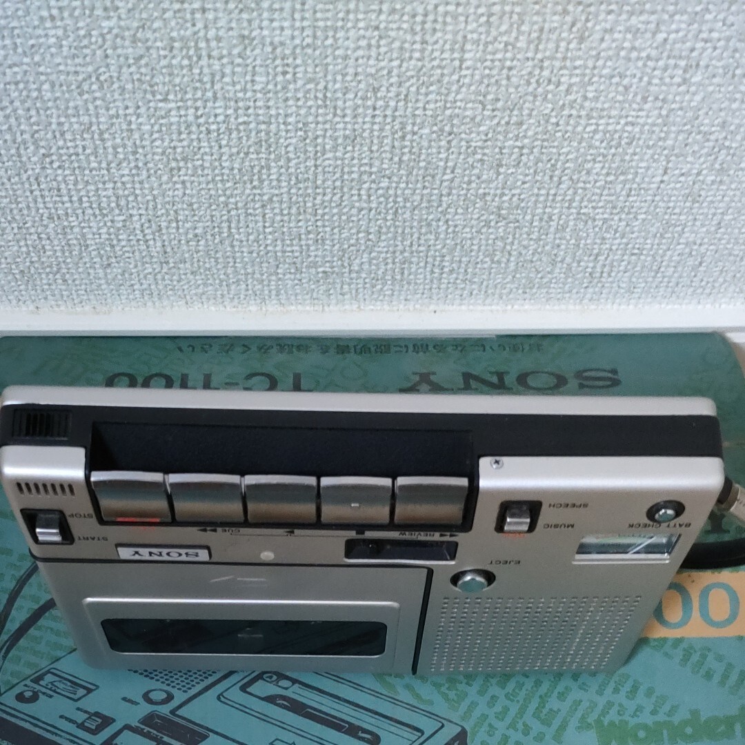SONY CASSETTE-CORDER TC-1100 | eBay